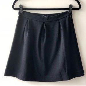 Madewell Bistro Mini Skirt in Black